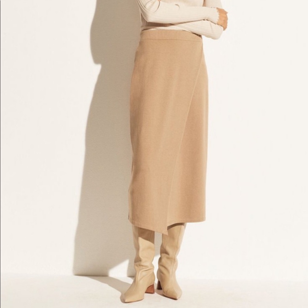 Vince Overlap Skirt